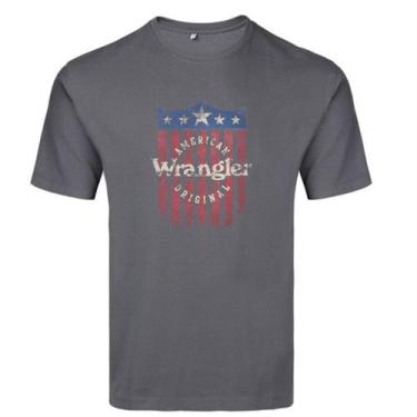 Imagem de Camiseta Masculina Wrangler Logo American 5638