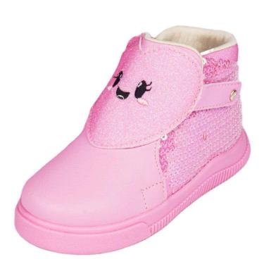 Imagem de Bota Casual Menina Pampili Pom Pom 699.017