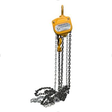 Imagem de Talha Manual Corrente Capacidade 5 Toneladas Elevação 5 metros MTC 5,0-5M Menegotti