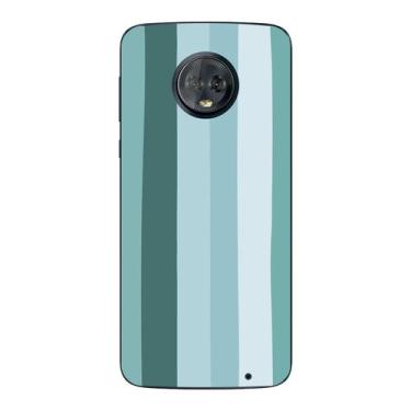 Imagem de Capa Case Capinha Samsung Galaxy Moto G6 Plus Arco Iris Verde Água - S