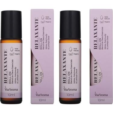 Imagem de KIT 2 BLEND ROLL-ON COM OLEOS ESSENCIAIS VIA AROMA 10ML - ESCOLHA O BLEND PERFEITO PARA VOCÊ (2 X RELAXANTE)