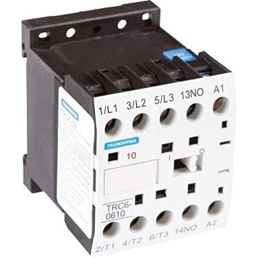 Imagem de MINI CONTATOR TRC6-06106220 VCA 1NA PROD EM TERMOPLASTICO C COMPONENTES METALICOS TRAMONTINA 220V