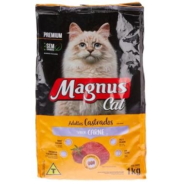 Imagem de Adimax Ração Para Gato Adulto Castrado Magnus Carne 1Kg