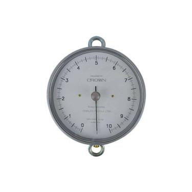 Imagem de Dinamômetro Circular Analógico 0 A 10kg Força Divisão 50Gf Tração Alumínio Ar-10 Portátil Instrutherm Com Certificado