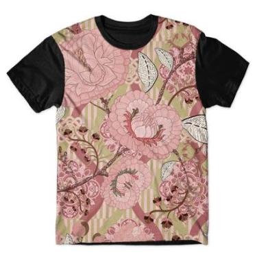 Imagem de Camiseta As Braba Masculina Flores Full Print-Masculino