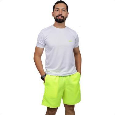 Imagem de Short Masculino Bermuda Masculina Branca Esportiva USUP Leve-Masculino
