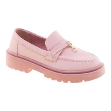 Imagem de Sapato Sua Sia 9149.51558 Mocassim Casual Salto Tratorado Infantil Menina-Feminino