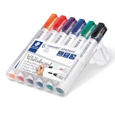 Imagem de STAEDTLER Marcador de Quadro Branco, Lumocolor, 351 WP6 03, 6 Cores, Multicor
