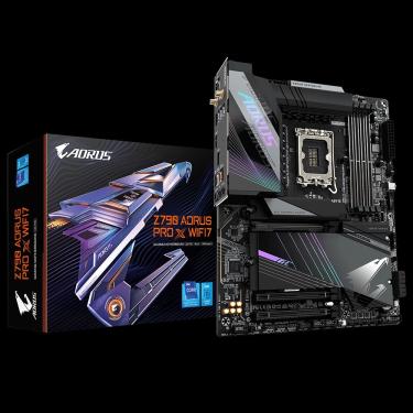 Imagem de Placa Mae Gigabyte INTEL LGE1700 DRR5 ATX - Z790 Aorus PRO X WIFI7 1.0