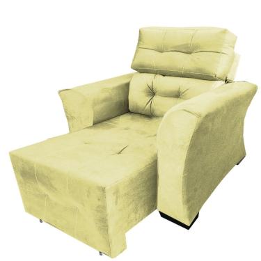 Imagem de Poltrona Do Papai Reclinável Retrátil Grécia Amarelo