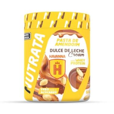 Imagem de Nutrata Pasta de Amendoim Sabor Dulce de Leche Havanna CRUNCHY 600g