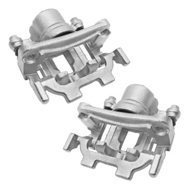 Imagem de funire 2 pinças de freio traseiro com suporte do motorista e lado do passageiro traseiro compatível com Nissan Murano 2009-2022, Pathfinder 2013-2020, para INFINITI G25 G37 JX35 M37 M56 M35 M45 Q40