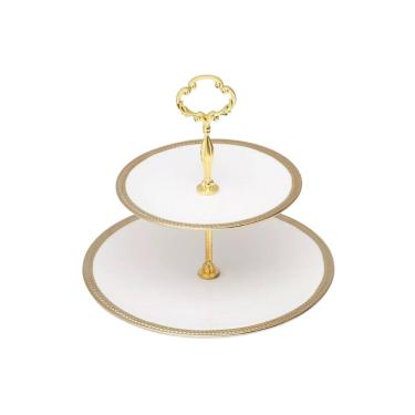 Imagem de Prato Duplo Em Porcelana Paddy 27x24cm Wolff