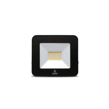 Imagem de Refletor Taschibra Smart Led Wi-Fi 20W Inteligente Cct+Rgb Preto Bivolt