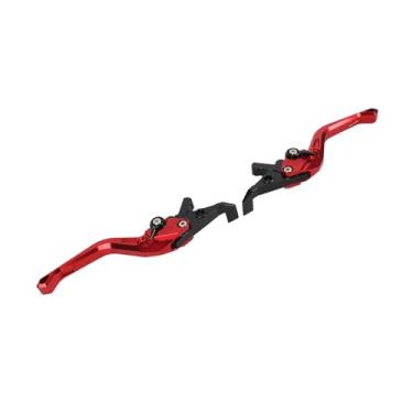Imagem de Alavanca do Freio de Embreagem da Motocicleta, Alavanca da Embreagem do Freio da Motocicleta Aperto Confortável 1 par Liga de Alumínio Ergonômica para Xmax 400 2013-2021