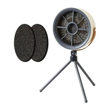 Imagem de Generic Exaustor de mesa Máquina de mesa Forte sucção Churrasqueira interna Extrator de fumaça para RV Churrasqueira interna Lugar pequeno Fritar, Branco