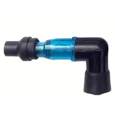 Imagem de Cabeça de bobina de ignição flash com luz piscante LED para motocicleta Dirt Pit, ATV Street Bike Scooter, Go Kart, 50 cc, 110 cc, 125 cc, 150 cc, 200 cc, 250 cc, impermeável, alta tensão 90 graus