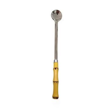 Imagem de Colher para jarra suco bambu inox 30 cm - colher bailarina - UTILBAZAR