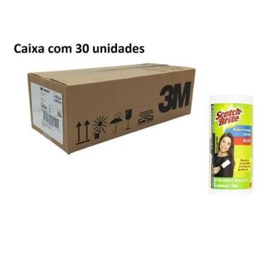 Imagem de Caixa com 30 - Adesivo Tira Pelos SCOTCH 100MM X 3,1M Refil - 3M