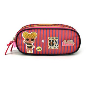 Imagem de Estojo Escolar Duplo Queen Bee Infantil Lol Surprise - Maxlog