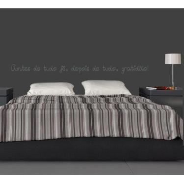 Imagem de Adesivos de Frases Personalizadas 60cm - Imprimax, Cinza Escuro