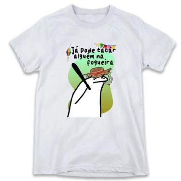 Imagem de 1 Camiseta Festa Junina Flork São João Já Pode Tacar Alguém na Fogueir