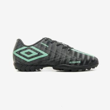 Imagem de Chuteira umbro society ultraskin, 43, Preto, Verde