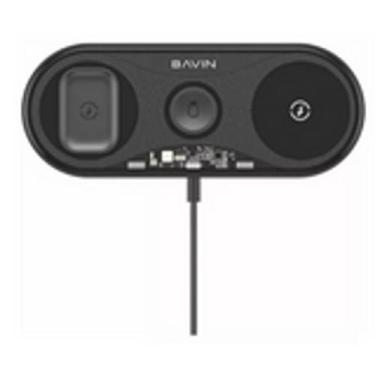 Imagem de Estação De Carregamento Por Indução 3 Em 1 Celular Fone Relogio - Fam