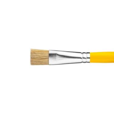Imagem de Pincel Artistico Achatado Longo 00 915 c/12pcs - ATLAS