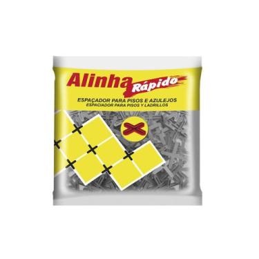 Imagem de Espacador Piso/Azul Alinha Rapido 3Mm 100Pcs Blister c/10pcs - JUNTALI