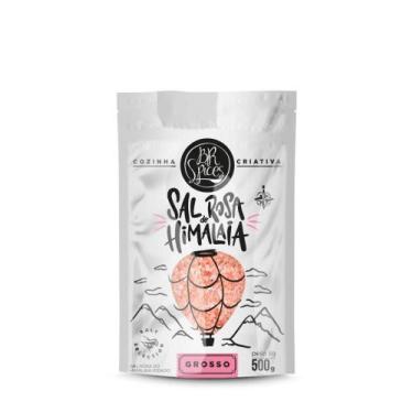 Imagem de Sal Rosa Do Himalaia Grosso BR Spices Pouch 500G, 500g