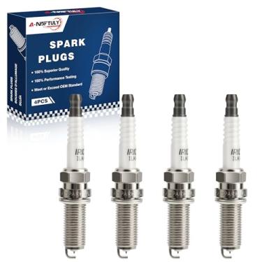 Imagem de Pacote com 4 velas de ignição Iridium 93501 LKAR7BIX-11S serve para Honda Accord 2.4 2013-2017, Honda Civic 2.0 2016-2020, Toyota Corolla 1.8 Matrix 2009-2015, Subaru Outback 2.5 Forester, Mazda 3