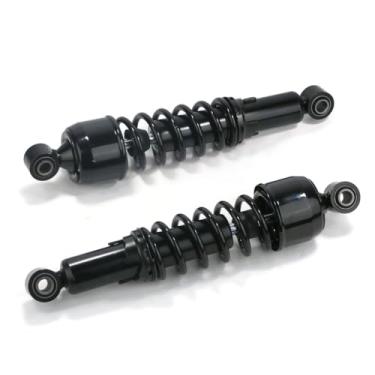 Imagem de The ROP Shop | (2) Amortecedores traseiros pretos de 33 cm para Harley-Davidson Touring Dyna Street Bob FXDB 2007