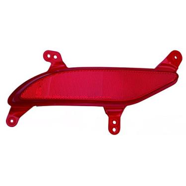 Imagem de DEPO Refletor de para-choque lateral do motorista de substituição 321-2910L-UC (este produto é um produto de pós-venda. Não é criado ou vendido pela empresa original de carros)