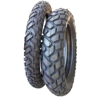 Imagem de Par Pneu Metzeler Enduro3 120/80-18 62s 90/90-21 Lander 250