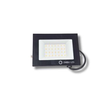 Imagem de Refletor Led 50w Verde Slim Ip67 Embu Led