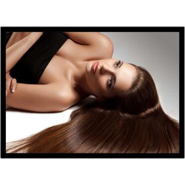 Imagem de Quadro Decorativo Estética Feminina Moda Salões De Beleza Maquiagem Ca