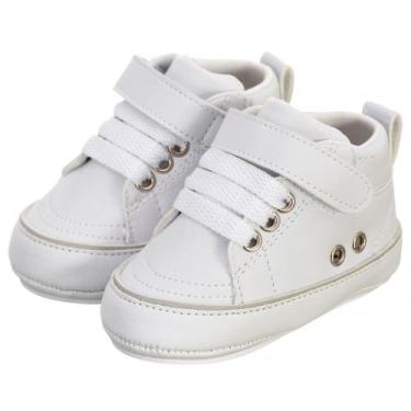 Imagem de Botinha Infantil Bebê, Com Tiras Autocolantes, Tamanho 14 Ao 20 - Baby
