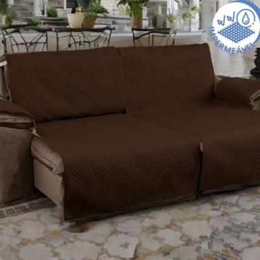 Imagem de Capa Impermeável Protetora Para Sofá-cama Retrátil e Reclinável 1,60 M