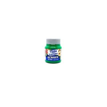 Imagem de Tinta Para Tecido Fosca 37ml - Acrilex artesanato,  VERDE VERONESE 37M