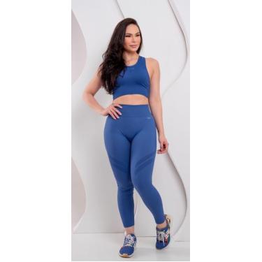 Imagem de Legging Seamless Basic - PinUp Wear, Azul marinho, GG