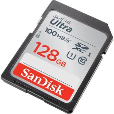 Imagem de Cartão De Memória Sandisk 128Gb Ultra Sdxc Uhs-I