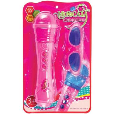 Imagem de Microfone musical com oculos pica pau, ., UN