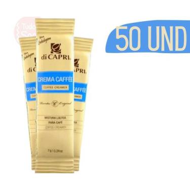 Imagem de Leite Em Pó Em Sache Stick Crema Caffe Di Capri 50 Sachês