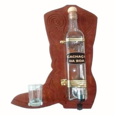 Imagem de Pingometro De Parede Em Madeira Decorativa Bota Country - Retrofenna D