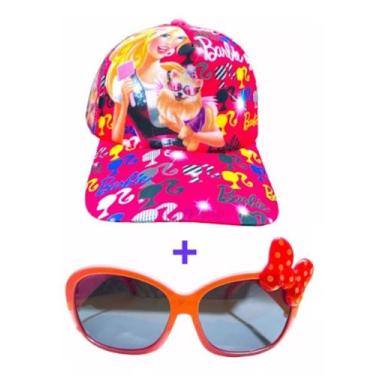 Imagem de Kit Boné Infantil E Óculos De Sol Verão Meninas - kapbom