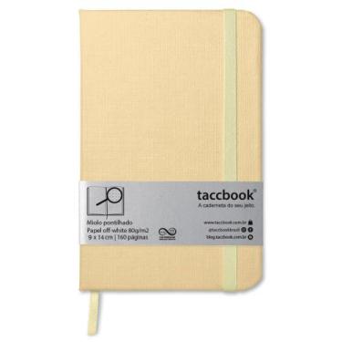 Imagem de Caderneta Pontilhada taccbook Amarelo (pastel) 9x14 Ríg.