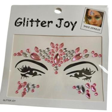 Imagem de Adesivo Carnaval Pedras Tipo Strass Rosto Maquiagem Corpo - sm decora,