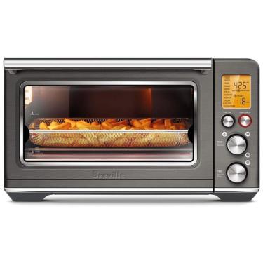 Imagem de Forno Elétrico com 11 Funções de Cozimento, Capacidade de 22L, Material de Aço Inoxidável e Tela LCD, 110V 1800W, Breville, Aço Inoxidável Preto