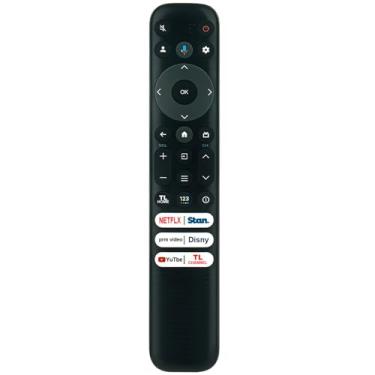 Imagem de Controle remoto de substituição de voz aplicável para TCL Smart Google TV 455Q550G 55Q650G 50Q550G 58S450G 55Q750G 55S450G 85Q650G 65Q650G 75QM850G 85Q750G 65QM850G 75QM850G 650G, 6 5S450G 98QM850G